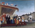 the representatives of foreign powers coming to salute the republic as a sign of peace 1907 1  Henri Rousseau Post Impressionism Naive Primitivism